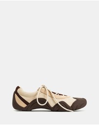JW PEI - Caitlin Lace-up Ballerina Sneakers