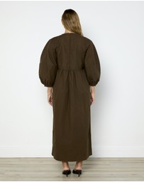 Cirkular - Pre-Loved - Caes Round Sleeve Maxi Dress
