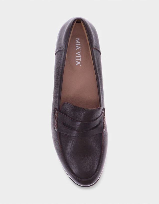 Mia Vita - Remi Casual Slip-On - Chocolate