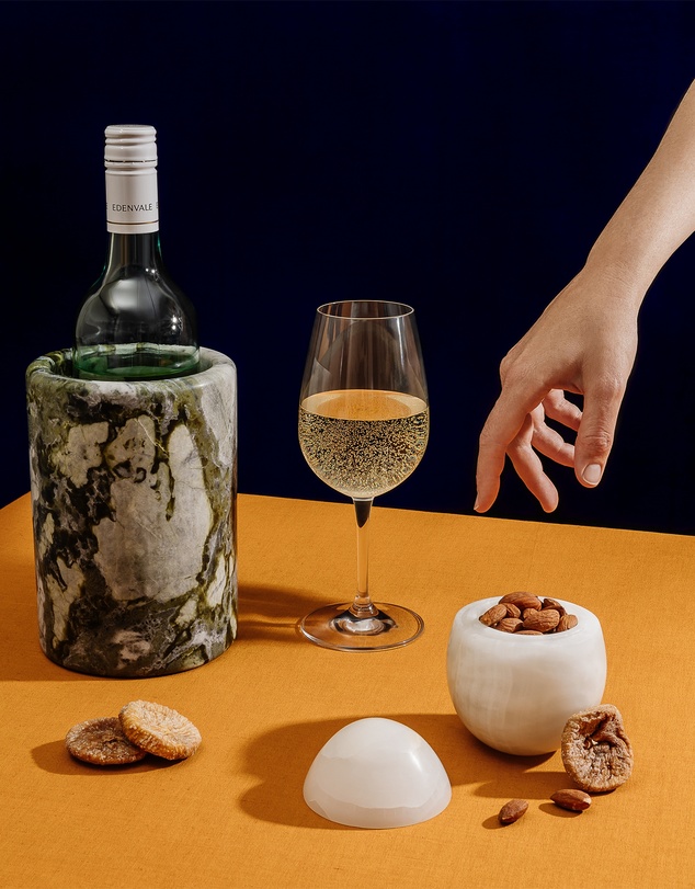 Black Blaze - Eggshell Stone Storage