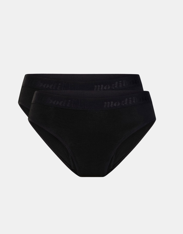 Modibodi - Teen Hipster Bikini 2 Pack Period Underwear Kit Moderate Absorbency