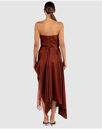 One Fell Swoop - Echelon Drape Midi Dress