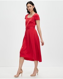 Pink Ruby - Wonderful Moments Cap Sleeve Dress