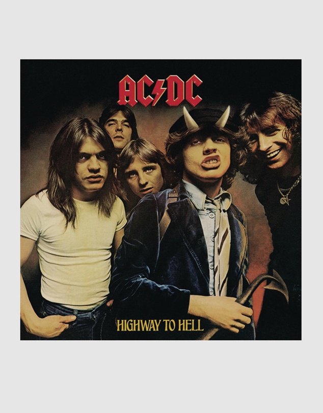 Sony Music - Ac/Dc Highway To Hell Vinyl Album & Crosley Record Storage Display Stand