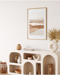 Olive et Oriel - Earthen II Art Print