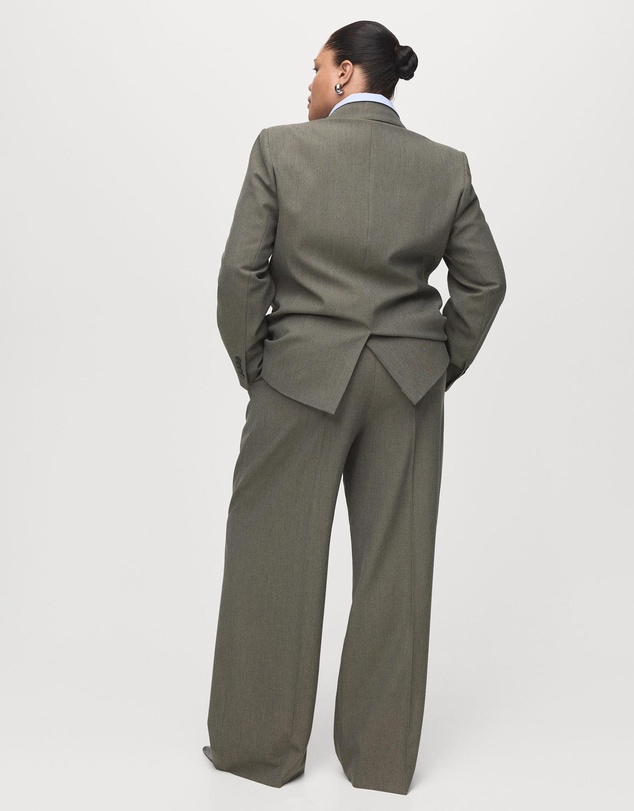 M.N.G - Pleated Straight-Leg Suit Trousers