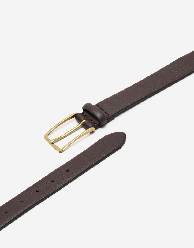 Calibre - Soft Grain Leather Belt Tan Dark