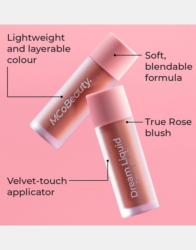 MCoBeauty - Dream Liquid Dewy Blush - True Rose