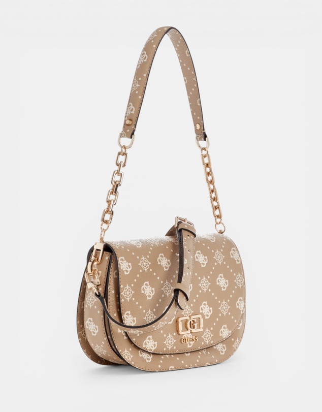 GUESS - Emelie Logo Flap Shoulder Bag