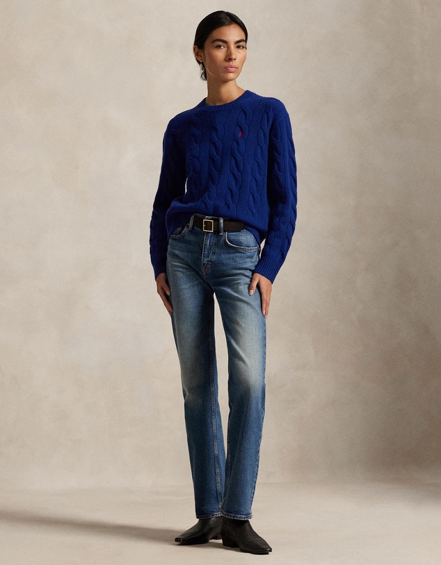 Polo Ralph Lauren - Cable-Knit Wool-Cashmere Sweater