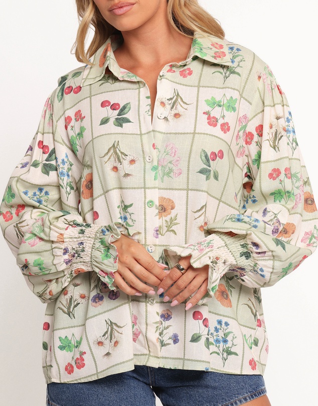 Petal & Pup - Tomi Long Sleeve Shirt - Flower Market