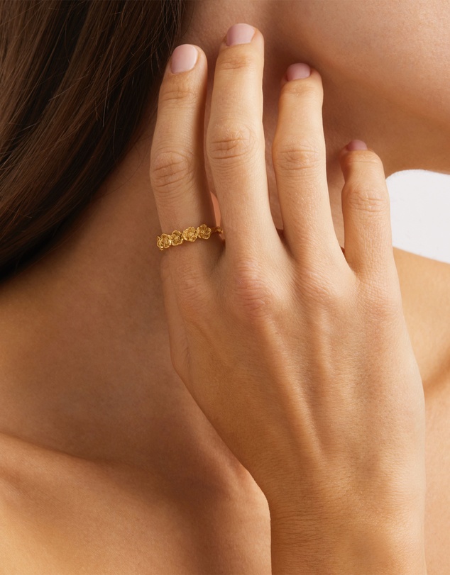 By Charlotte - Bloom With Grace Ring