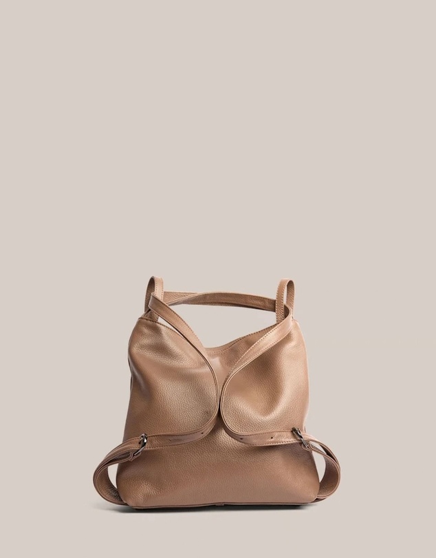 VESTIRSI - Bella Mini Milk Chocolate 3-in-1 Convertible Bag