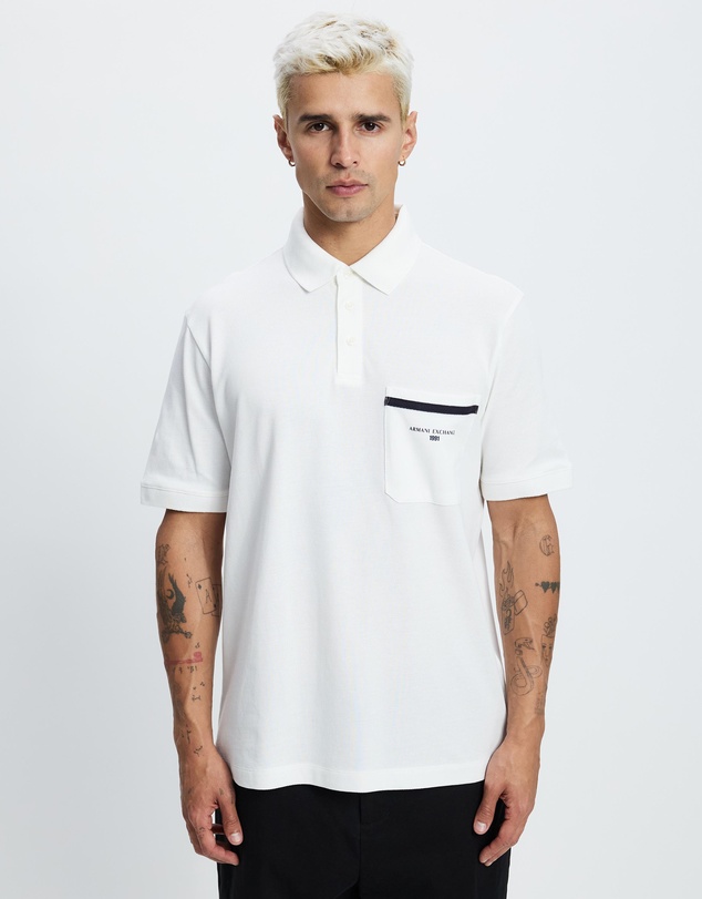 Armani Exchange - Pocket Logo Polo Shirt