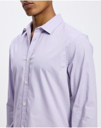 Scotch & Soda - Seasonal Core Solid Slim-Fit Poplin Shirt