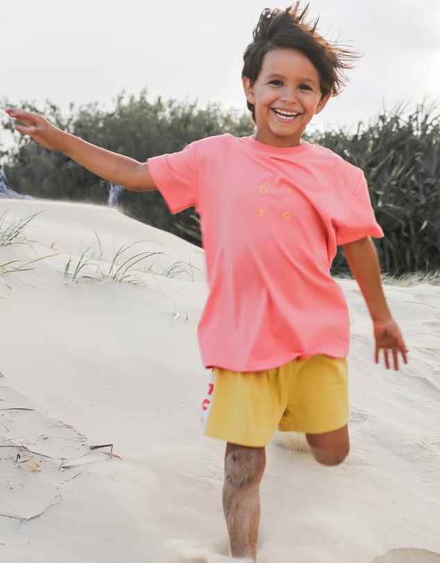 Olive & The Captain - O+TC Everyday Tee - Coral