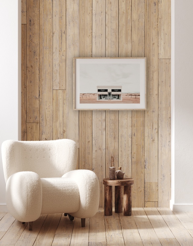 Olive et Oriel - Prada Marfa Art Print