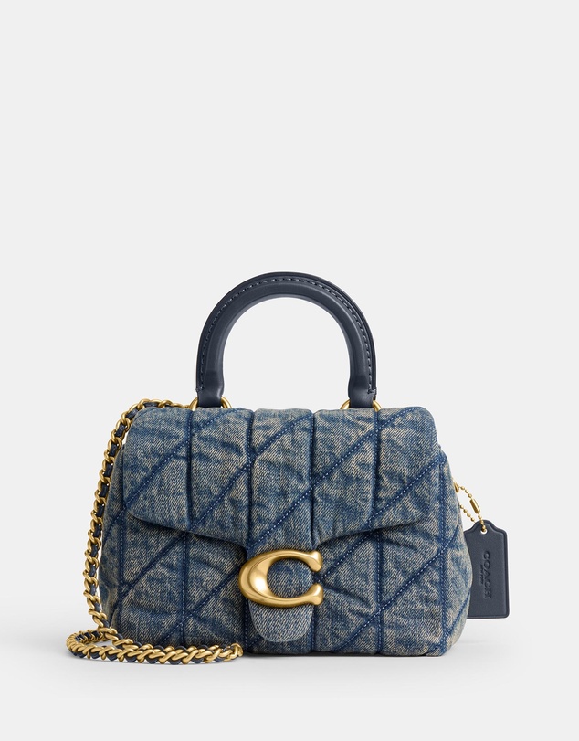 Coach - Loved Denim Tabby Top Handle