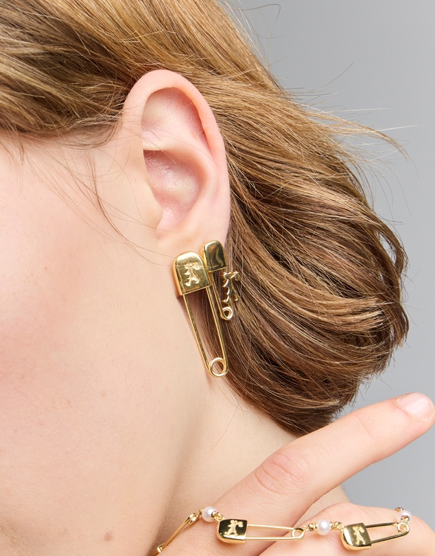 Karen Walker - Runaway Safety Pin Studs