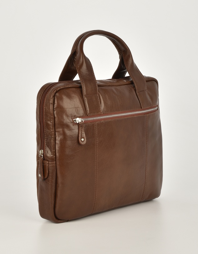 Cobb & Co - Turner Leather Laptop Satchel