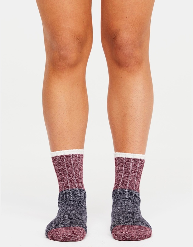 The Upside - Block Crew Socks