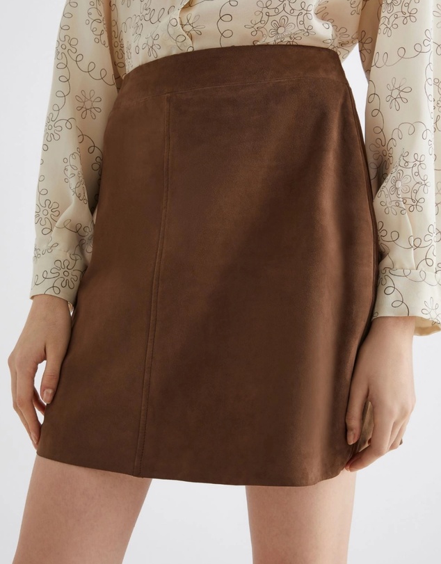 Marella - Leather Skirt