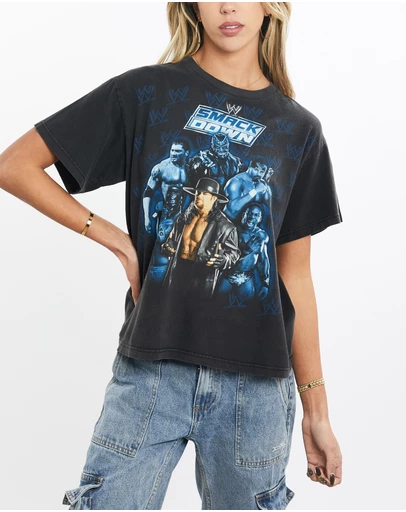 Vintage by The Real Deal - Pre Loved - Vintage WWE Smack Down Tee