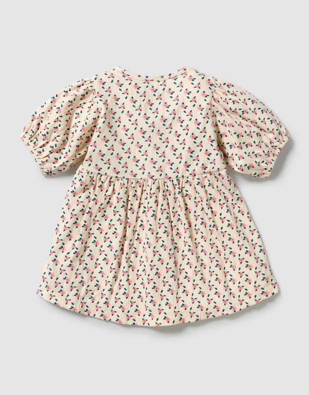 Wilson & Frenchy - Organic Crinkle Button Dress - Babies-Kids