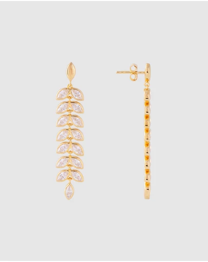 FAIRLEY - Marquise Cocktail Earrings