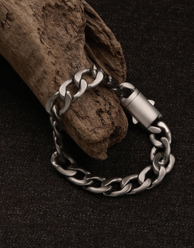 Najo - Forge Men's Steel Chain Bracelet