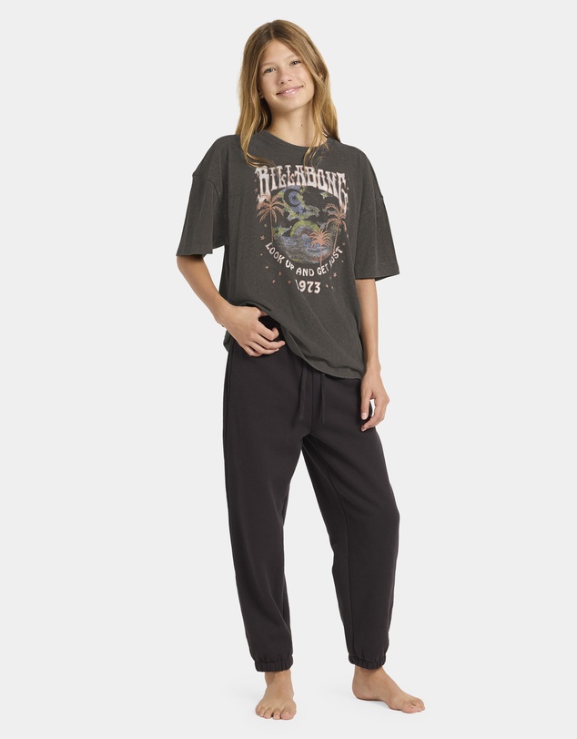 Billabong Kids - Girls 6 to 16 Celestial Being Oversized T-Shirt