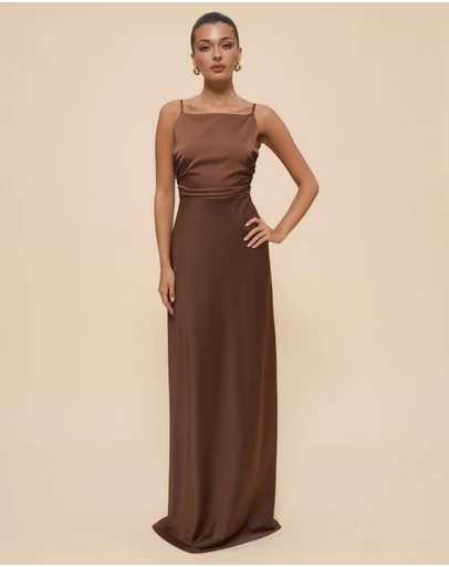 CHANCERY - Nora High Neck Maxi Dress