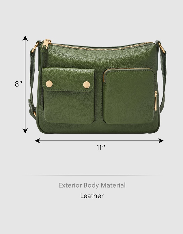 Fossil - Maysen Green Crossbody Bag