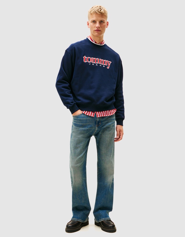 Tommy Jeans - 90s Texture Graphic Crew Sweatshirt