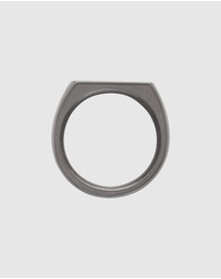 Najo - Paladin Men's Carbon Fibre & Steel Ring