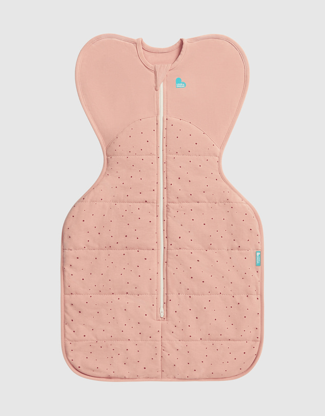 Love to Dream - Swaddle Up™ Original 2.5 TOG Quilted Stretch Cotton Pebbles Rose