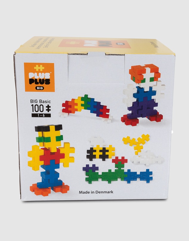 Plus Plus - Plus-Plus - BIG Basic Mix - 100 pcs
