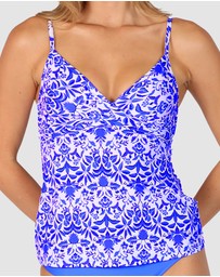 Baku Swimwear - Free Spirit Multi Fit Wrap Singlet Top
