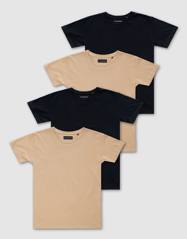 Stock & Co. - 4-Pack Stock Tee
