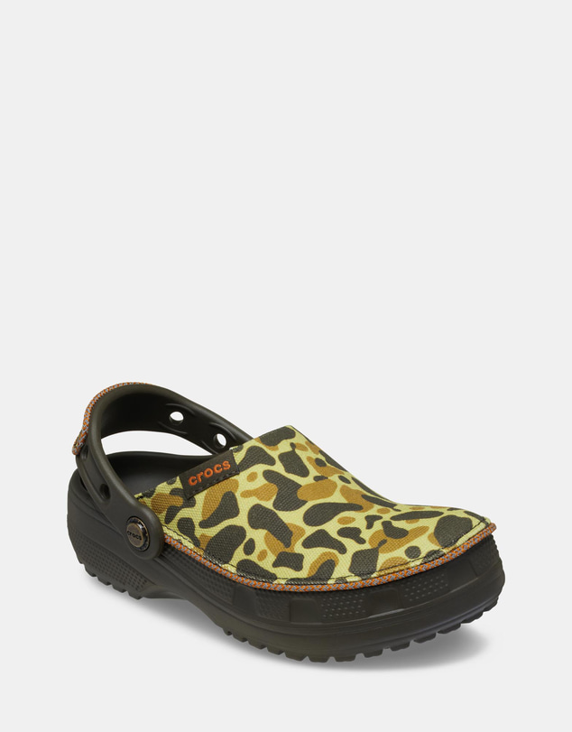 Crocs - Classic Crafted Camo Clogs - Kids