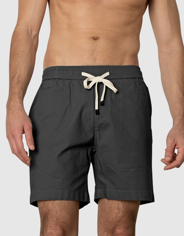 Mosmann - Travis Casual Shorts - Charcoal