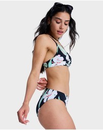 Roxy - Womens Printed Essentials Hipster Bikini Bottom