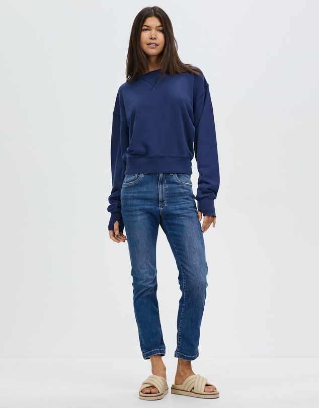 DRICOPER DENIM - Gemma Navy Loose Sweats