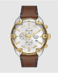Diesel - Spiked Brown Chronograph Watch
