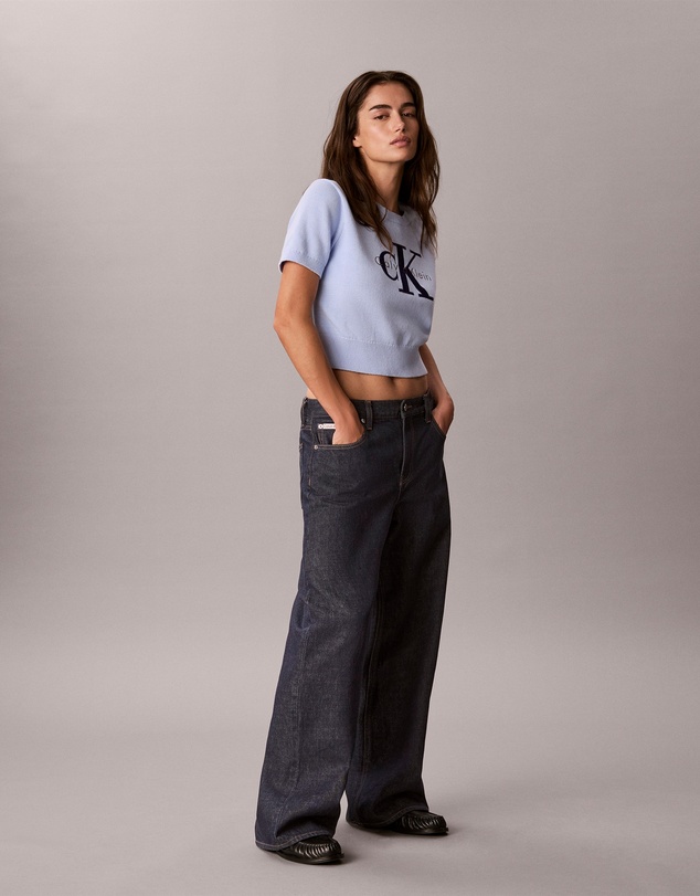 Calvin Klein Jeans - Monologo Short Sleeve Jumper