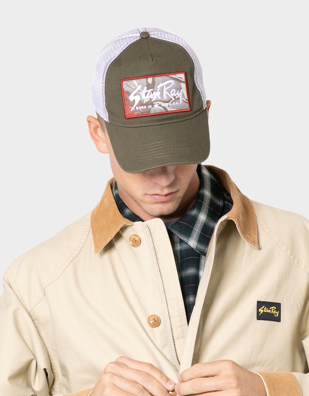 Stan Ray - Oak Camo Patch Trucker Cap