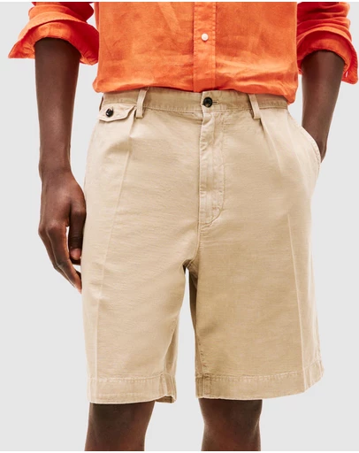 Tommy Hilfiger - Bermuda Shorts With Linen