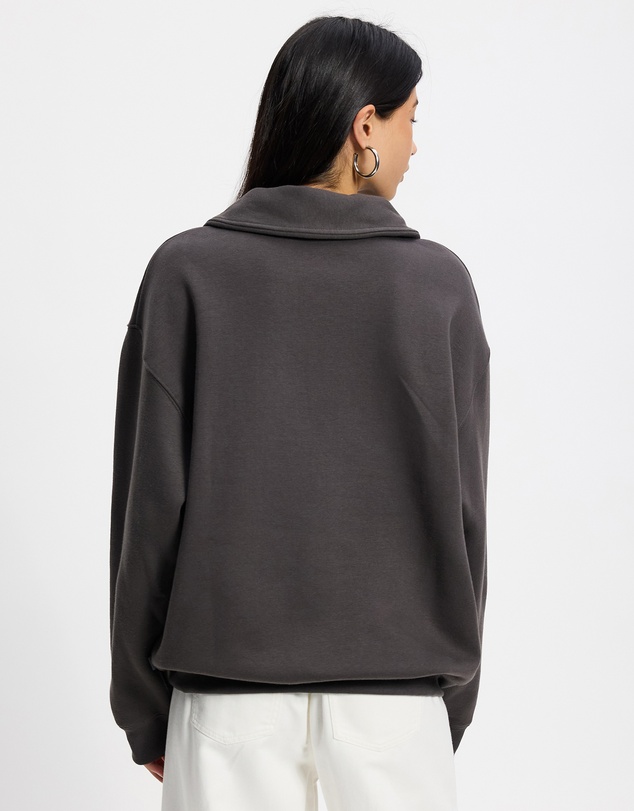 New Balance - Trackside Fleece Half Zip Sweat