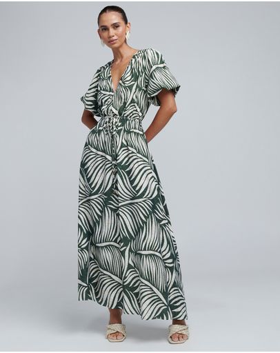 Khaki Floral