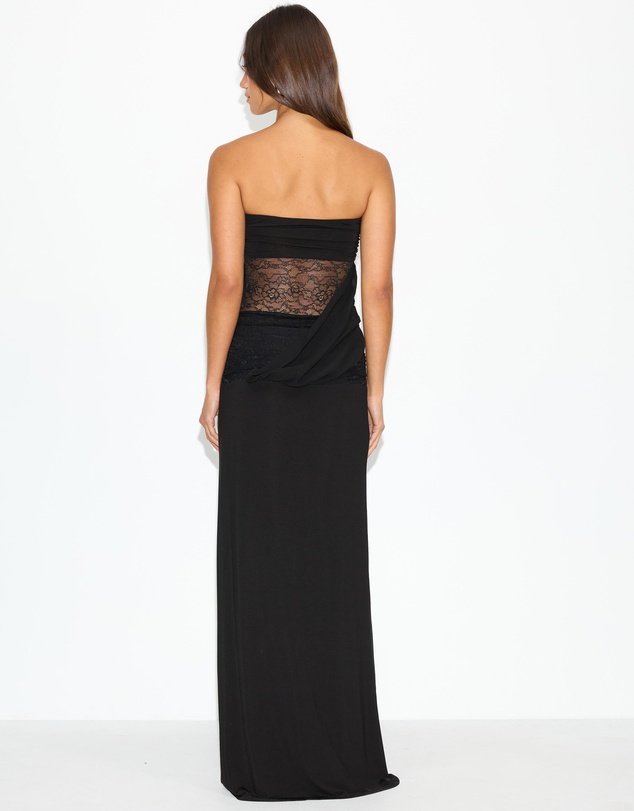 Dazie - Chiara Lace Strapless Maxi Dress